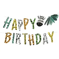 Free & Easy Happy Birthday Girlande 180 cm Bunt