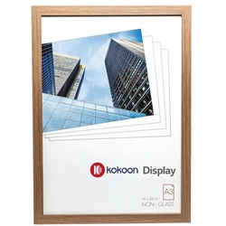 kokoon Display Bilderrahmen »Sorbonne« A3 braun, 30x42x2 cm
