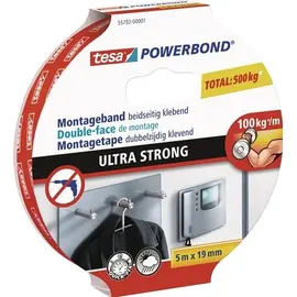 Tesa Montageband Powerbond Ultra Strong 5 m x 19 mm 1 St.