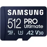 Samsung PRO Ultimate microSDXC UHS-I Speicherkarte, Blau