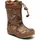 Bisgaard Thermo Gummistiefel Camel Flowers 22