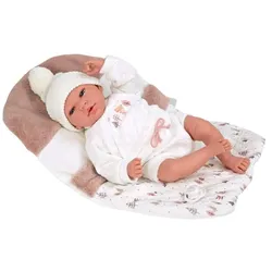 Babypuppe Arias Andie – Liebevoll gestaltet mit Schlafsack!