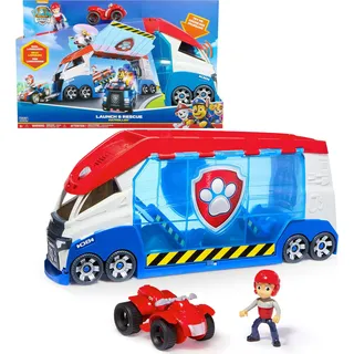 Spin Master PAW Patrol – Launch'n Rescue PAW Patroller Teamfahrzeug mit neuen Funktionen, inkl. Ryder-Figur und 1 Basis-Fahrzeug