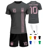 Deutschland Trikot Kinder Herren Damen WM 2026 Fussball Geschenke Jungen Coole Sachen für Jungs Fußball Trainingsanzug Tshirt EM Shirt geschenk junge 10 jahre Fußballtrikot Mädchen Set IIIII20Fo7IIIII - 134