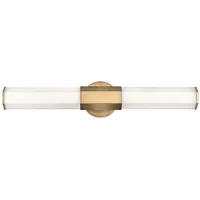 Elstead Lighting Facet LED Wandleuchte 2-flammig, QN-FACET-LED2-HB-BATH,