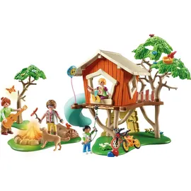Playmobil Family Fun Abenteuer-Baumhaus mit Rutsche 71001