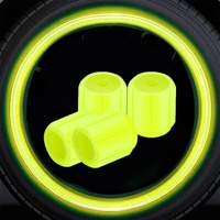 YXRRVING Leuchtende Reifenventilkappen, 5 Farben, Auto, Motorrad, leuchtend, 4–16 Stück, Nabenabdeckung, Styling, Auto-Radzubehör, Reifen, Autoventil-Werkzeug, B9 x 8