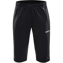 Craft Progress 3/4-Trainingshose Damen 999900 - black/white M