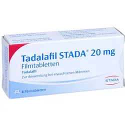 Tadalafil Stada 20 mg Filmtabletten 4 St