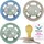 Nip Cherry Night leuchtende Schnuller 0-6 Monate 4er Pack Kirschform Latex