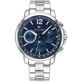 Tommy Hilfiger Landon Edelstahl 44 mm 1791534