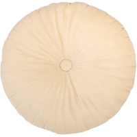YILANLAN Einfaches Kürbiskissen, rundes Plüsch-Bodenkissen, verdicktes Plüsch-Tatami-Kissen, Bürostuhlkissen, einfache Raumdekoration (35cm*8cm, White)