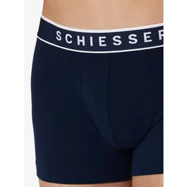 SCHIESSER Retro Boxershorts blau/grau XL 9er Pack