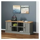vidaXL VIGO 106 x 35 x 45 cm grau / grau