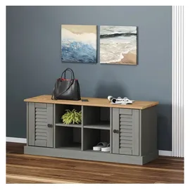 vidaXL VIGO 106 x 35 x 45 cm grau / grau
