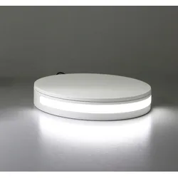 ORANGEMONKIE PVC-Auflage "Foldio 360", weiß, B:25cm H:4,5cm L:25cm, Fotohintergründe, Inkl. Halo Edge Lichtsystem und bis zu 5 kg Beladung