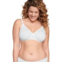 NATURANA BH, Star Firm Control Soft Bra Weiß Baumwolle