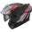 LS2 LS2 Modularer Motorradhelm Klapphelm schwarz-grau-rot 2XL 63/64