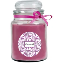 HS Candle Duftkerze Lavendel 500 g lila