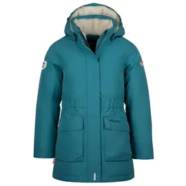 TROLLKIDS Kinder Daunenmantel ALESUND Teal-Grün lagunengrün 80-92cm 1-2J