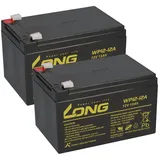 KungLong Ersatzakku kompatibel für APC RBC6 APC Smart UPS 700/1000/1500 & Back UPS Pro 1000