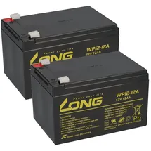 KungLong Ersatzakku kompatibel für APC RBC6 APC Smart UPS 700/1000/1500 & Back UPS Pro 1000