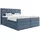 Livetastic Boxspringbett 160 x 200 cm H2/H3 Blau