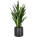 Creativ green Kunstpflanze CREATIV GREEN "Sansevieria zeylanica", grün, H:105cm, Kunststoff, Kunstpflanzen, Kunstpflanze, im eleganten Topf