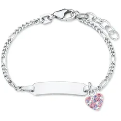 Lillifee Ident Armband 2021115 Herz Silber 925