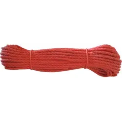 Polypropylen-Seil, Durchmesser 8mm 20m auf Docke, orange