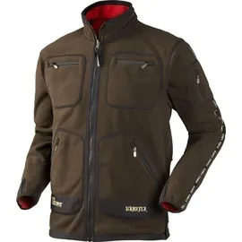 Härkila Kamko Wende-Fleecejacke braun/rot 2
