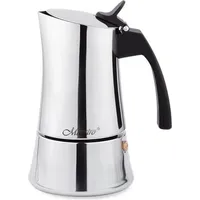 Maestro 4 cup coffee machine MR-1668-4 silber, Espressokanne, Silber