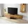 MASSIVMOEBEL24.DE Wien Lowboard 240 cm x 55 cm x 43 cm Beige Massivholz
