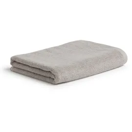 Möve Soft Silence Uni Handtuch 50 x 70 cm silber grau
