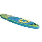 Happy People Chiemsee SUP-Set inkl. Board, Paddel, Pumpe, Leash & Rucksack (grün/blau) Stand-Up Paddle