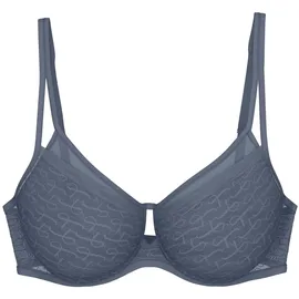 Triumph Damen Signature Sheer W01 EX Bra, Cloudy Blue, 65E