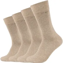 CAMANO Sneakersocken 4er Pack Beige 35-38