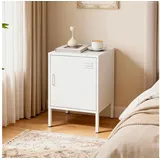 Homcom Nachtschrank 40 x 40 x 56 cm Weiß