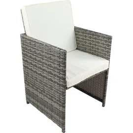 VCM 7-tlg Sitzgruppe Gartenmöbel Set Rattan Raloso