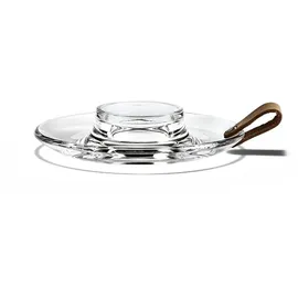 Holmegaard Blockkerzenhalter Ø17 cm Glas Klar