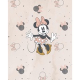 KOMAR Vliestapete Multicolor - Minnie Party Mouse - Größe 200 x 250 cm