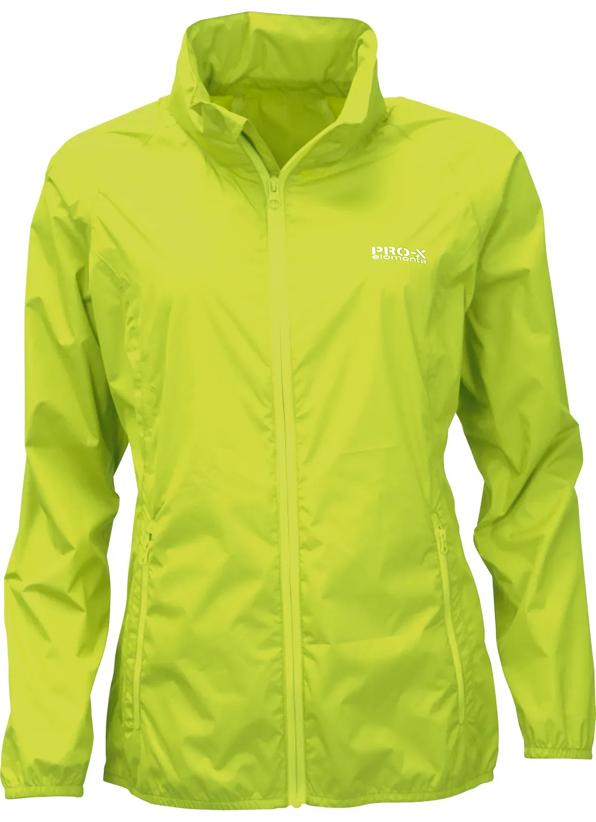PRO-X elements LADY PACK able ultraleichte Damen Fahrrad- Funktions- Regenjacke  neon-gelb - 36