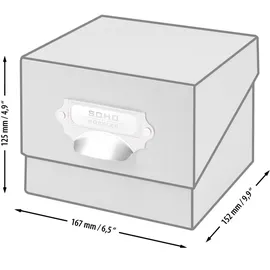 RÖSSLER S.O.H.O., Foto-Sammelkiste navy,