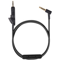 kwmobile Ersatz Kabel kompatibel mit Bose QuietComfort 15 - Kopfhörerkabel 150 cm Mikrofon Lautstärkeregler - 3.5mm Klinke