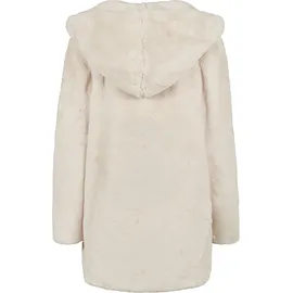 URBAN CLASSICS Hooded Teddy Coat Jacke White 4XL