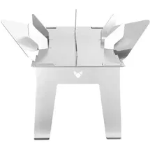 FENNEK Hitzeschutz für FENNEK Hexagon Edelstahl weiß