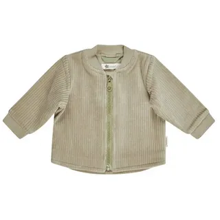 Sterntaler Baby Jacke Nicki in steingrau, – Gr.: 80