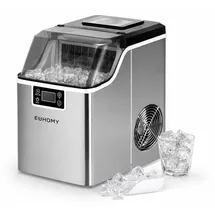 euhomy Eiswürfelmaschine Edelstahl - Silber