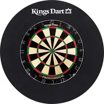 Kings Dart Dart-Set Profi Professional (Metallring), Schwarz