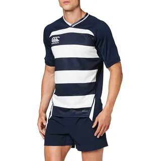 Canterbury Herren Vapodri Evader Hooped Rugby Trikot, Navy, XL EU